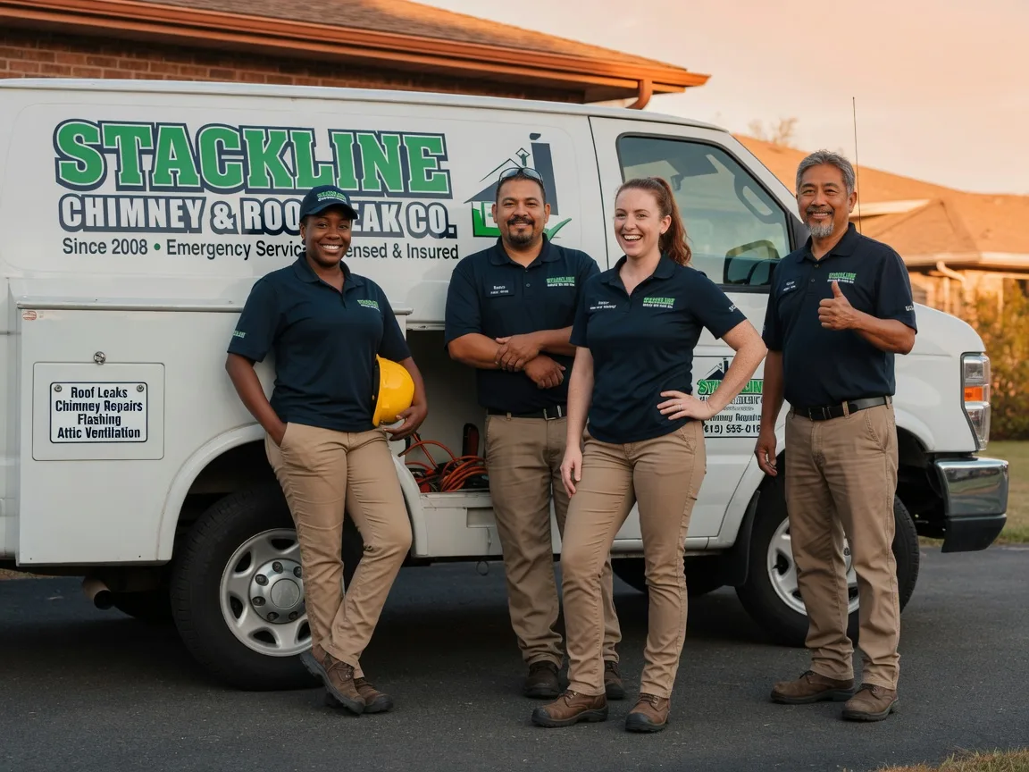 Chimney flashing repair company in Campbell, OH